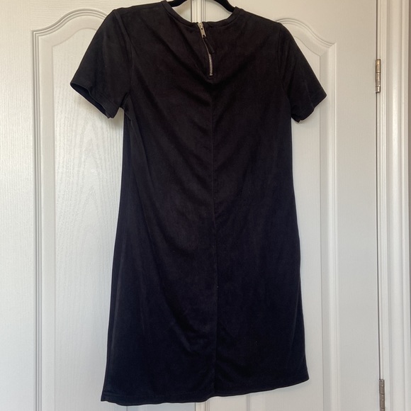 Zara Charcoal Black/Grey Tshirt Dress - Picture 6 of 8